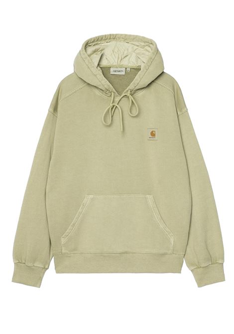 hooded nelson sweatshirt man green CARHARTT WIP | I0299633IE.GD